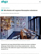 h3. Allgemeine Hotel- und Gastronomie-Zeitung, ahgz - Veggie-Hotels